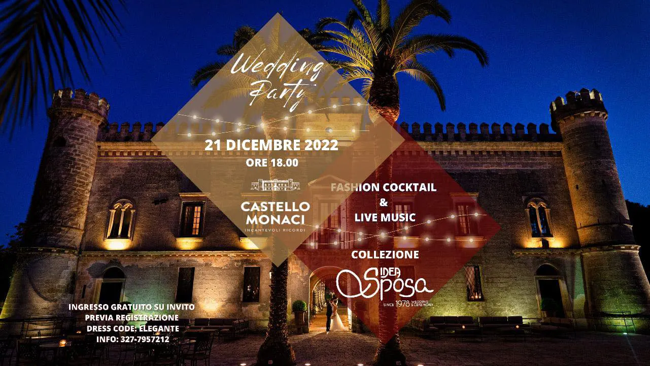 Castello monaci wedding Party