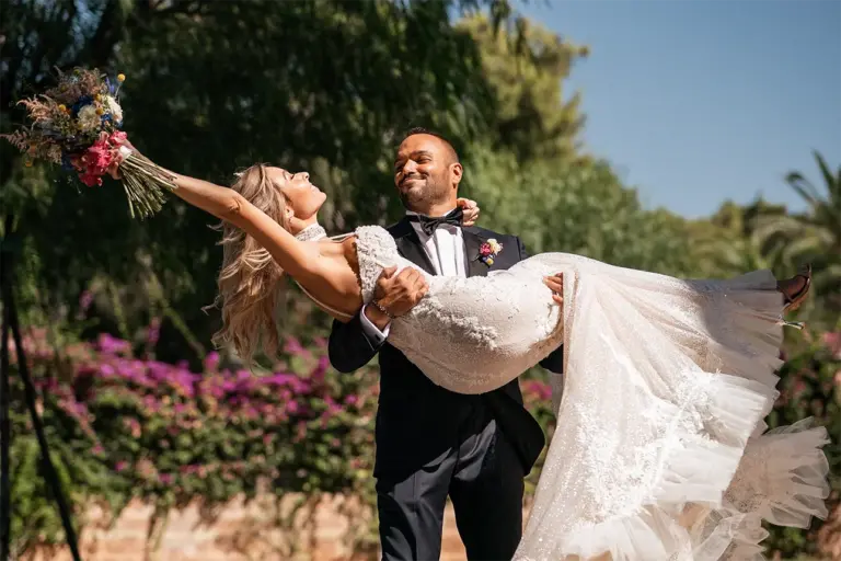 Castello monaci matrimonio in salento. reportage fotografico con sposi