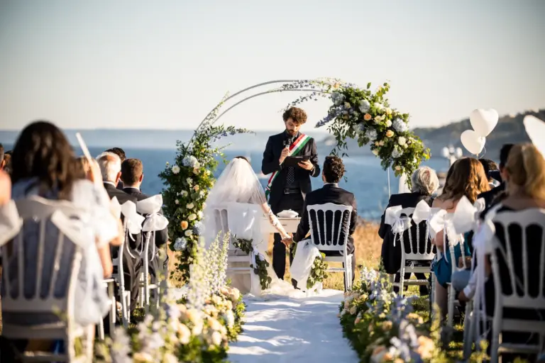 Augustus Resort, Matrimonio con rito civile in riva al mare