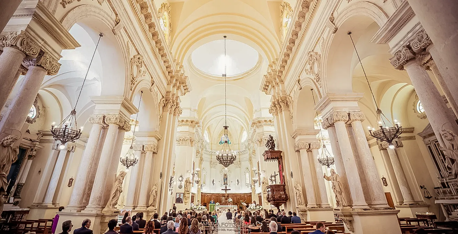 Chiesa matrice ss. Salvatore ad Alessano, sede ideale per celebrare matrimoni in stile