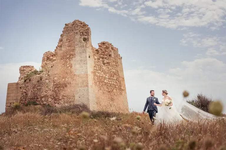 Matrimonio in Salento, servizi fotografici senza pose