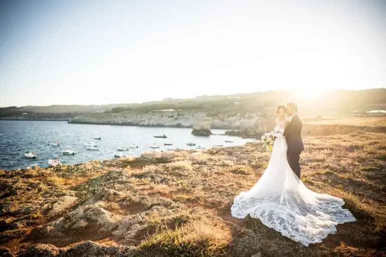 Matrimonio in Salento, Puglia. Santa Cesarea Terme matrimonio